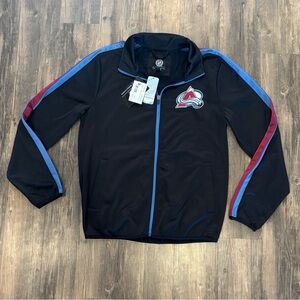 Colorado Avalanche Black track jacket
